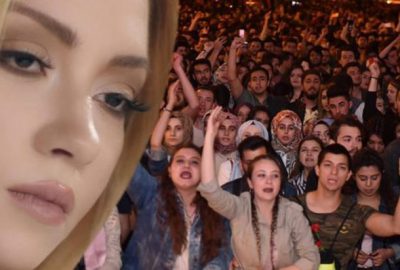 Ece Seçkin sahneyi gözyaşlarıyla terk etti