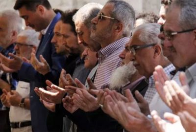 Şehit Filistinliler için Ulucami’de gıyabi cenaze namazı