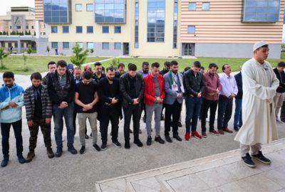 Filistinli şehitler için Bosna Hersek’te gıyabi cenaze namazı