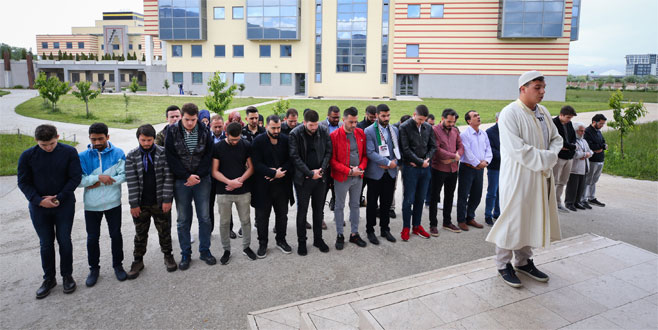 Filistinli şehitler için Bosna Hersek’te gıyabi cenaze namazı