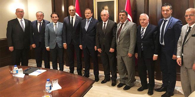GTSO’dan Çavuşoğlu’na ziyaret GTSO’dan Çavuşoğlu’na ziyaret