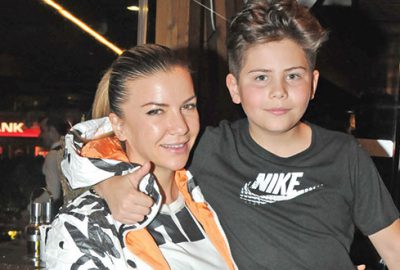 Ivana Sert oğluyla başbaşa