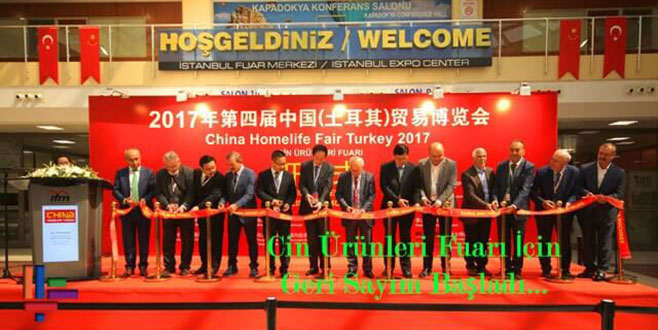 Çin Ürünleri Fuarı için geri sayım