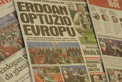 Cumhurbaşkanı Erdoğan’ın Bosna Hersek ziyareti manşetlerde