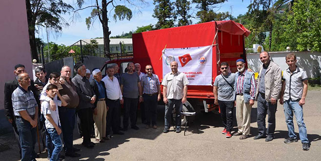 Gemlik Belediyesi’nden Gürcistan’da yaşayan Müslümanlara yardım