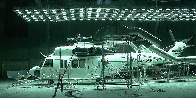 Kore helikopterinde Coşkunöz damgası