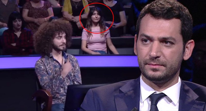İlgiyle izlenen Kim Milyoner Olmak İster'de kız arkadaşı tarafından "Pratik