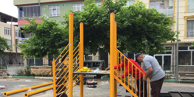 Gemlik’te çocuklar mutlu anneler huzurlu