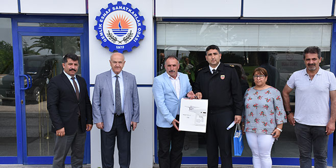 Esnaf odasından huzura drone’lu katkı