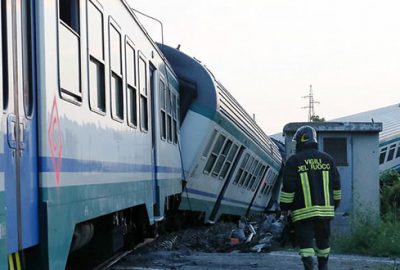 İtalya’da tren kazası