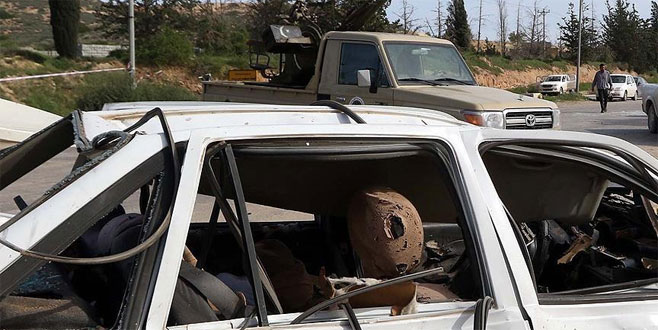 Libya’da bombalı saldırı
