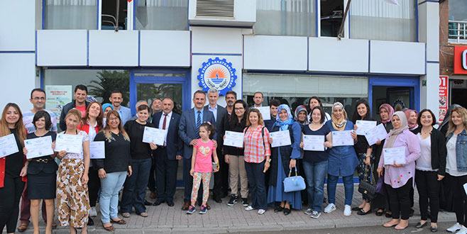 Girişimciler sertifikalarını aldı