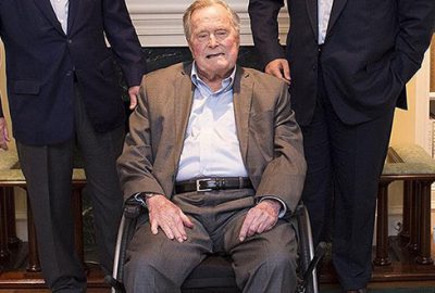 ABD Eski Başkanı Bush hastaneye kaldırıldı