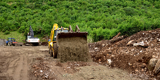 Mustafakemalpaşa’da sel seferberliği