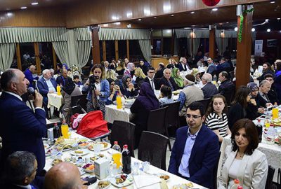 Şehit aileleri ve gaziler iftarda bir araya geldi