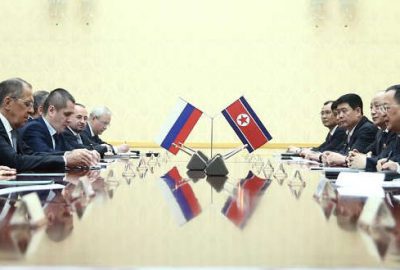 Lavrov Kuzey Kore lideri Kim ile görüştü