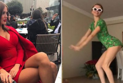 Uzaylı dansıyla yürek hoplattı!