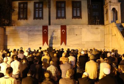 İlk teravih Namazgah Mescidi’nde