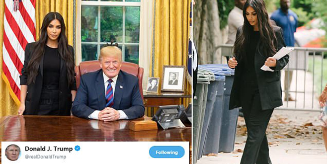 Trump-Kardashian zirvesi