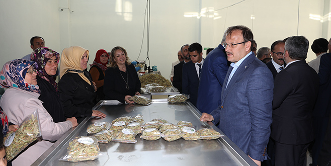 Orhaneli’ne ürün paketleme tesisi