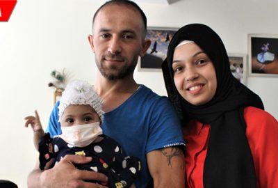 5 aylık Irmak babasının karaciğeriyle hayata tutundu