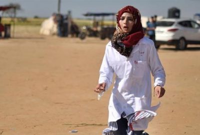 Gazze’nin ‘yardım meleği’ son yolculuğuna uğurlandı