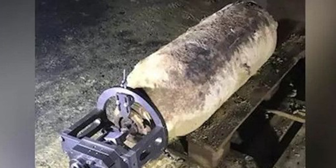 İkinci Dünya Savaşı’ndan kalma bomba bulundu