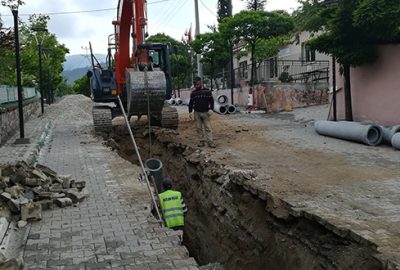 Büyükorhan’da altyapı çalışmaları başladı