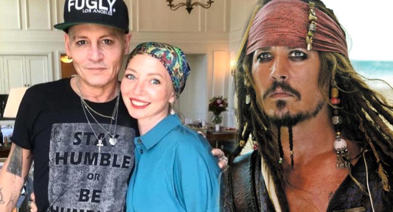 Geçen hafta Rusya'da hayranlarıyla birlikte poz veren oyuncu Johnny Depp'in,