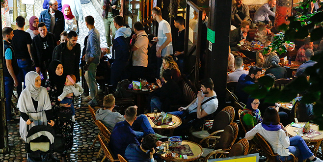 Saraybosna’nın Osmanlı çarşısında Ramazan coşkusu