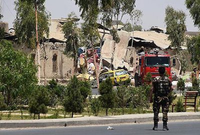 Seçim merkezine bombalı saldırı