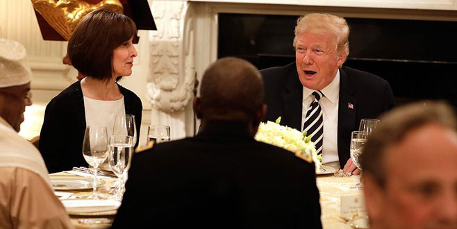 Trump’tan Beyaz Saray’da ilk iftar Trump’tan Beyaz Saray’da ilk iftar