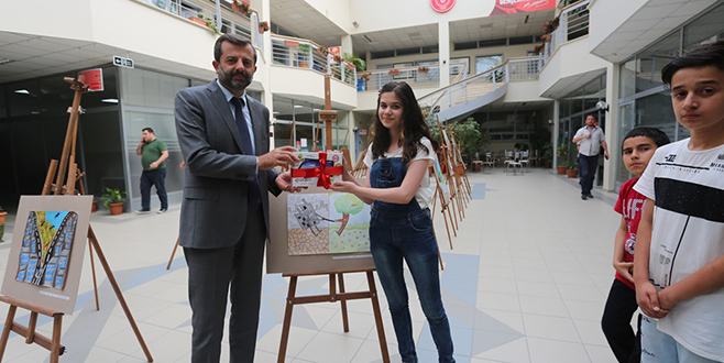 Gürsulu öğrenciler çevre için yarıştı Gürsulu öğrenciler çevre için yarıştı