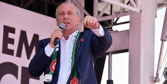 Muharrem İnce: Bu iş birinci turda bitecek Muharrem İnce: Bu iş birinci turda bitecek