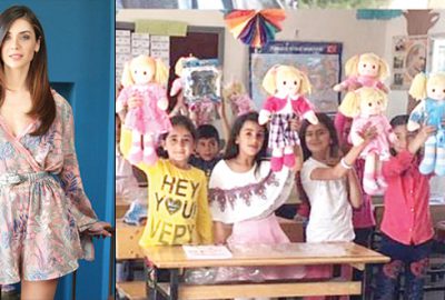 Karne hediyeleri Fulya ablalarından