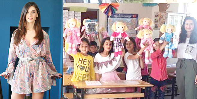 Karne hediyeleri Fulya ablalarından