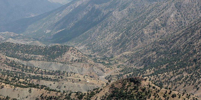 Kuzey Irak’taki Kandil Dağı görüntülendi