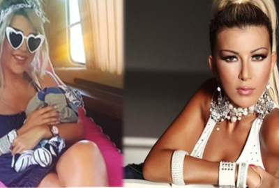 5 günlük bebeğiyle cilt bakımına gitti