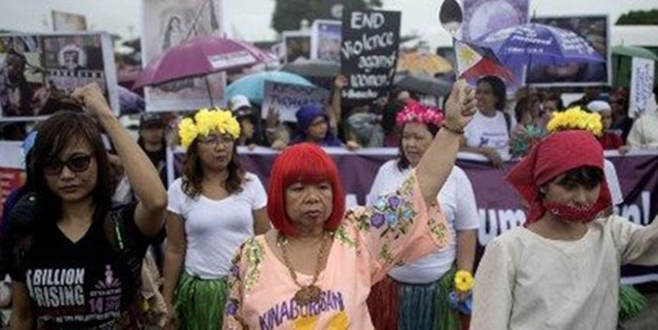 Duterte’ye protesto Duterte’ye protesto