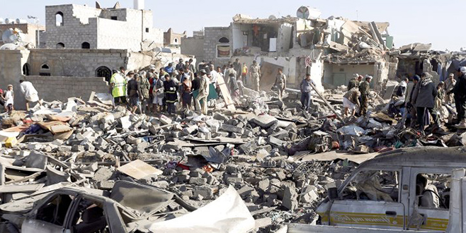 Suudiler’den Yemen’e en büyük saldırı