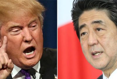 Trump, Abe’yi tehdit etmiş 