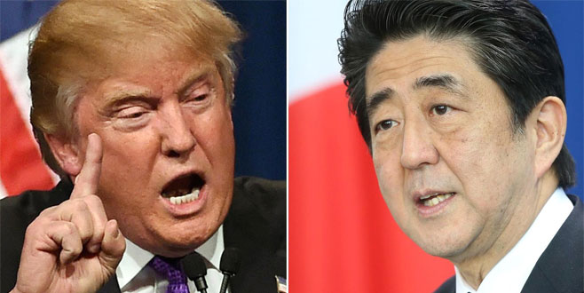 Trump, Abe’yi tehdit etmiş 
