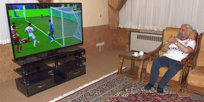 Ruhani zaferin tadını böyle çıkardı