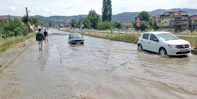 Orhaneli’nde sağanak çilesi