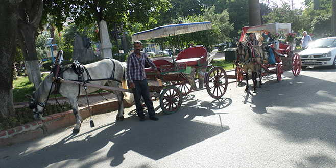 Mudanya’da nostaljik fayton sefâsı