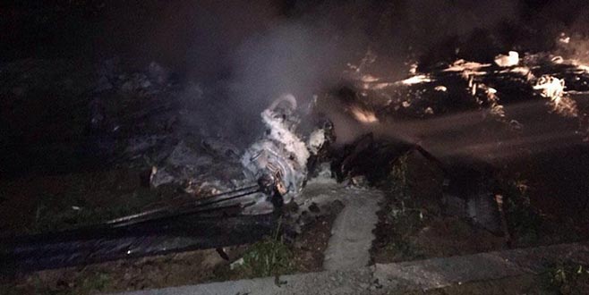 İsrail’e ait İHA Suriye sınırında düştü