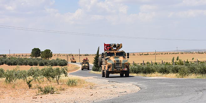 TSK Münbiç’te ikinci devriye faaliyetini tamamladı TSK Münbiç’te ikinci devriye faaliyetini tamamladı