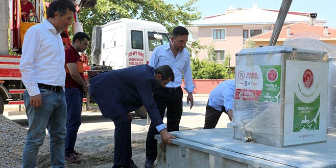 Çöp konteynerleri yeraltına alınıyor