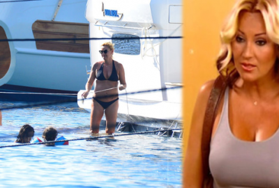 Ünlü çift deniz sezonunu açtı