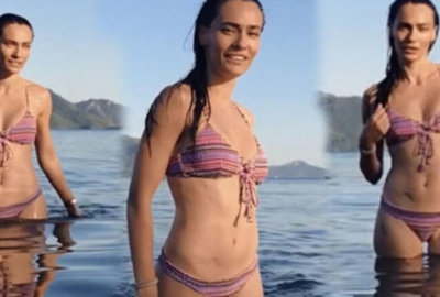 ‘Bond kızı’ sosyal medyayı salladı!